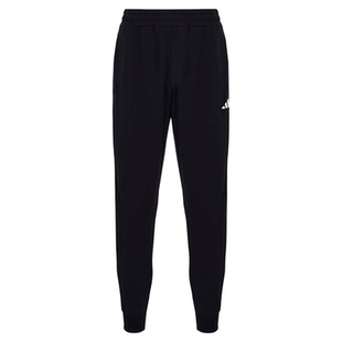 adidas阿迪达斯锥形运动九分裤2026夏男足球健身针织长裤 KS0281