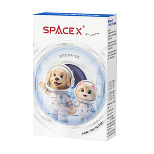 SPACEX星舰酷宠物狗狗胰腺补充关键酶腹调肠胃泻呕犬吐琰理营养膏