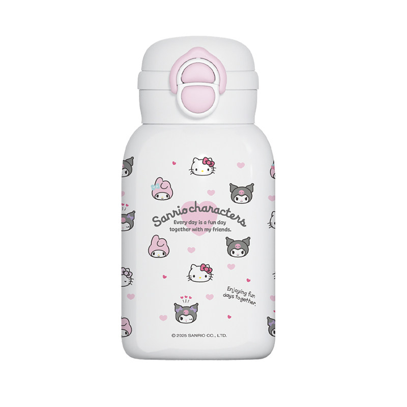 hellokitty吸管保温杯女生高颜值