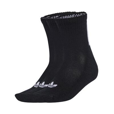 Adidas阿迪达斯男袜女袜2025秋季新款SOCKS休闲高筒长袜JV7426