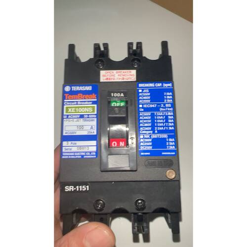 【请询价】日本寺崎三相100A空气开关XE100NS议价