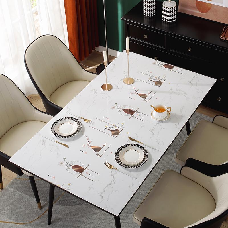 餐桌布桌垫胶垫台垫防水防油耐高温桌面保护膜软玻璃家用茶几垫