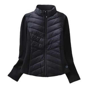 轻薄羽绒服内胆薄款拼接立领修身显瘦白鸭绒短款外套女秋冬2025新