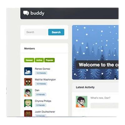 Buddy 汉化中文版 轻量简易博客论坛WordPress主题模板