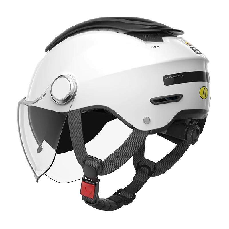 两只小蜜蜂四季头盔3C认证电动摩托车男女通用安全帽半盔夏季防晒