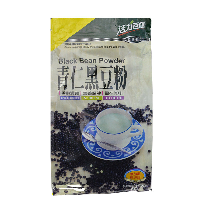 台湾青仁黑豆粉全素代餐粉纯熟粉
