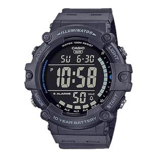 casio卡西欧手表男正品大屏数显运动防水学生电子表AE-1500WH-8B