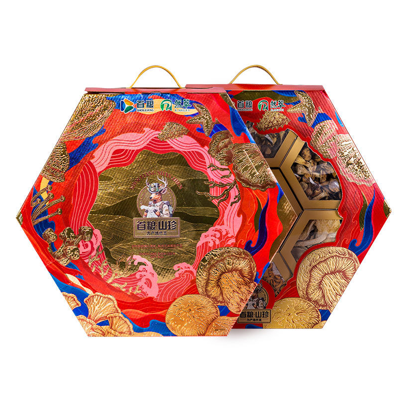 首粮山珍礼盒天赐菌野颂660g