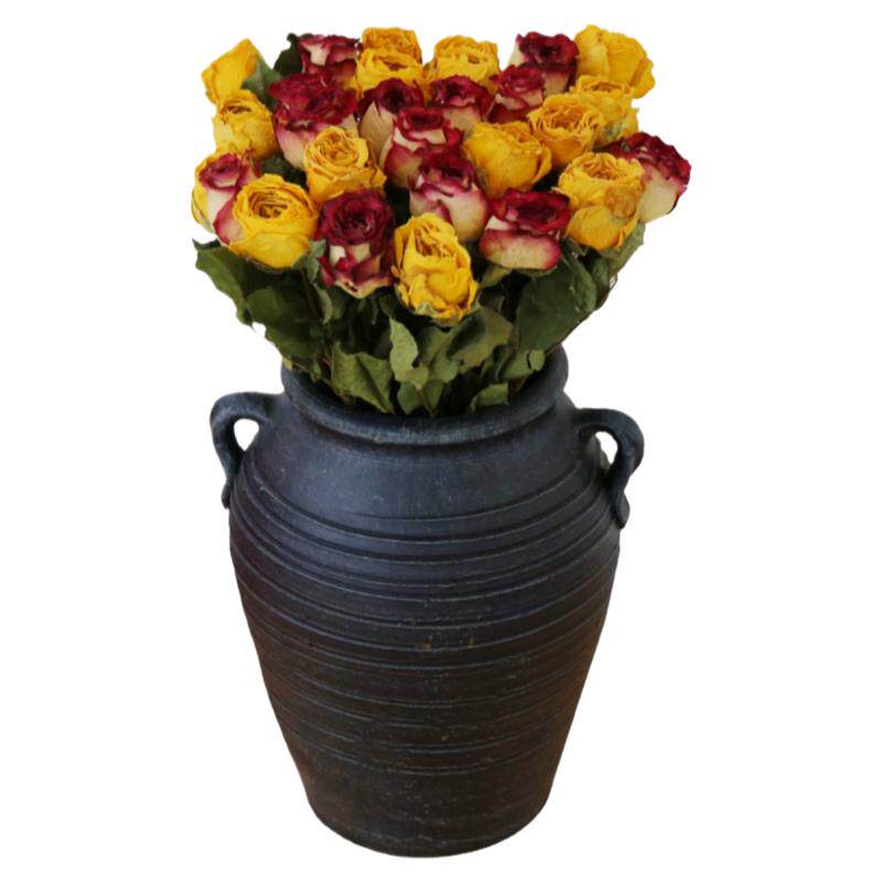 玫瑰干花花束客厅摆设餐桌插花装饰摆件拍照道具云南天然风干真花