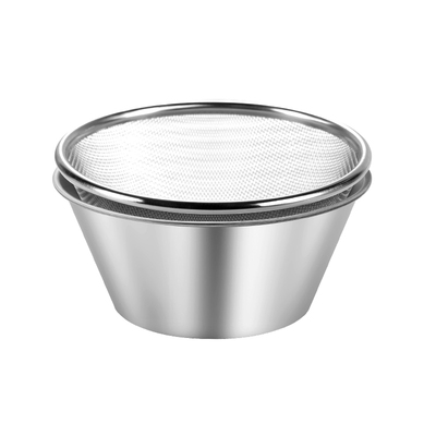 迷你双层水果沥水篮304不锈钢