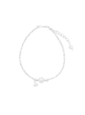 S925纯银海星贝壳珍珠手链女款