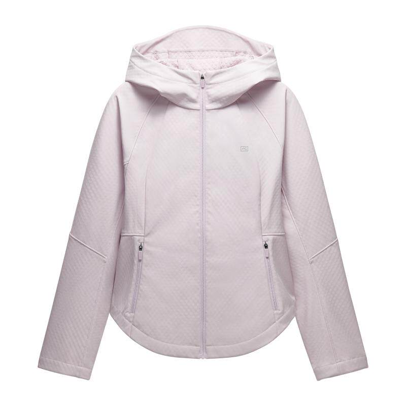 蕉内热皮502+女士保暖防风防泼水单口袋连帽软壳宽松外套秋季新款
