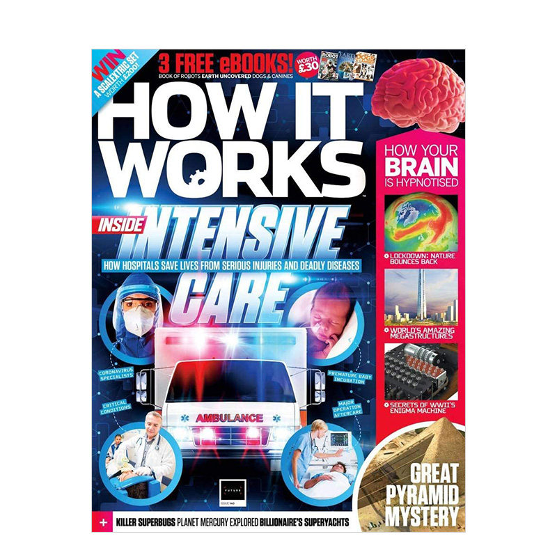 订阅 How It Works杂志 英国英文原版探索科学万物奥秘科普杂志百科知识类期刊 年订13期 青少年英语读物 万物杂志英文版F059