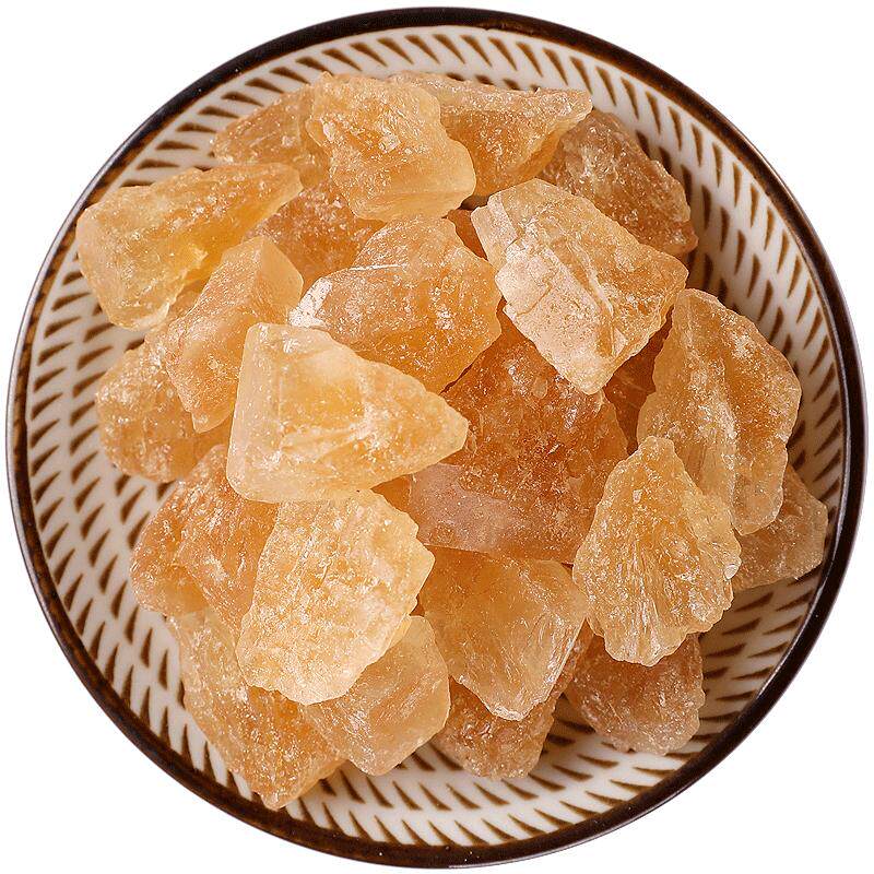 养辰云南优级老冰糖手工土冰糖农家甘蔗多晶体黄冰糖1500g
