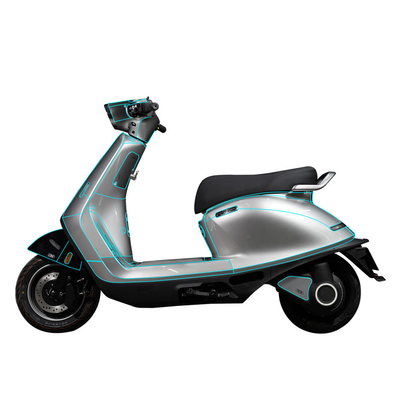 适用九号Q5 80C/85C/95C隐形车衣贴膜车身防刮蹭TPU保护贴纸改装