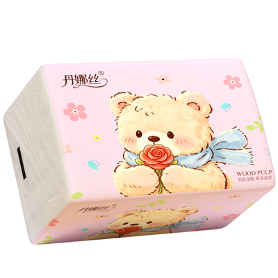 丹娜丝大包抽纸6层加厚装
