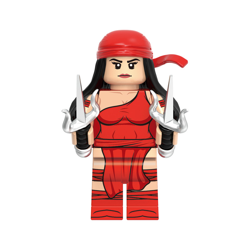 中国积木人漫威夜魔侠女丽卡琼斯