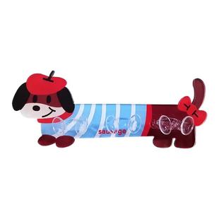 腊肠狗插头挂钩家用厨房插座电源线粘钩连排挂钩免打孔墙上固定器