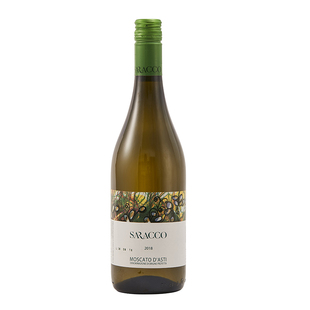 莫斯卡托阿斯蒂甜白起泡酒气泡酒 Moscato Asti 花束小鹰小草小鸟