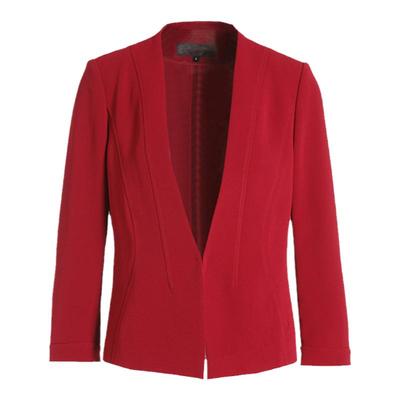 乔万尼新品商场同款气质红色小衫