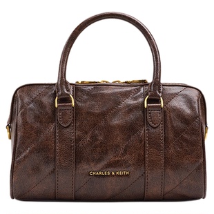 CHARLES&KEITH25冬季新品CK2-30151559多背法链条手提包波士顿包