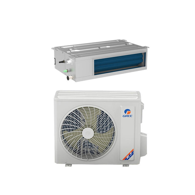 格力K+风管机1.5匹2匹3匹4匹5匹新1级能效省电wifi中央空调一拖一