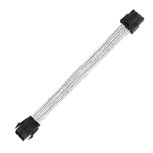 6pin转8pin显卡供电延长线 公对母 电脑电源线 镀锡铜 满19元包邮