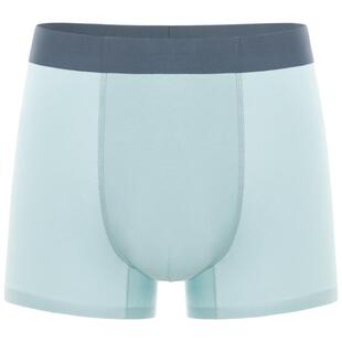 全棉时代男士呼吸感抗菌平角内裤高弹抗菌四角内裤四角短裤