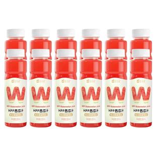 唯可鲜HPP麒麟西瓜汁饮料100%鲜榨纯果汁饮品不加水260ml*6瓶