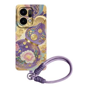 GGUU适用opporeno14pro手机壳reno14套挂绳reno15硅胶reno15pro女oppo新款reno中国风13女12腕11带链斜挎pro