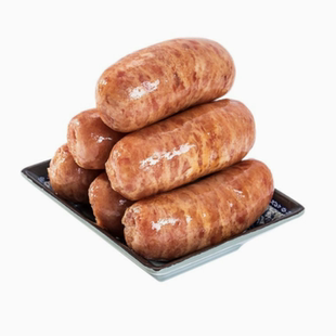 火山石地道肠烤肠热狗肠猪肉香肠脆皮烤肠烧烤火山石烤肠火腿肠