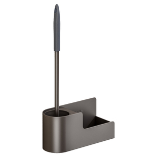 马桶刷壁挂家用2025新款高级感置物架带底座卫生间洗厕所刷子神器