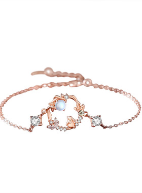 巨好看闺蜜手链女二人款2025新款生日礼物女款女生轻奢小众高级感