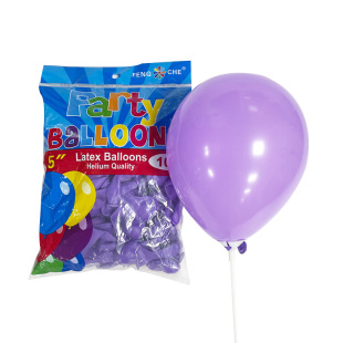 风车气球5寸圆形牛油果绿生日派对多巴胺婚房婚庆布置地爆球填充