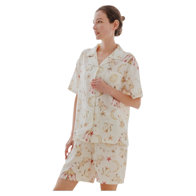 mamiline双层纱布月子服