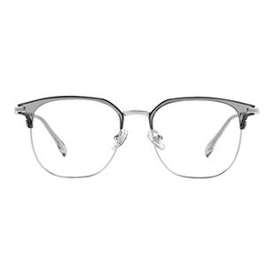 佐川文艺半框磁吸近视眼镜男斯文时尚墨镜二合一遮阳防紫外线女潮