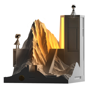 无非良造山之城香薰灯扩香石氛围灯床头灯小夜灯礼品生日礼物女生