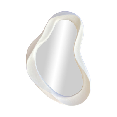 简约现代风异形网红镜不规则家用梳妆台化妆镜高级感装饰镜镜子