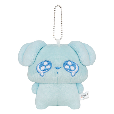 歪瓜出品七彩这狗毛绒挂件