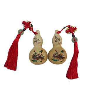 天然葫芦合卺酒杯婚庆道具酒具夫妻交杯酒水杯大小中式婚礼用品喜