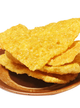 常一品苦荞片锅巴小零食大包装