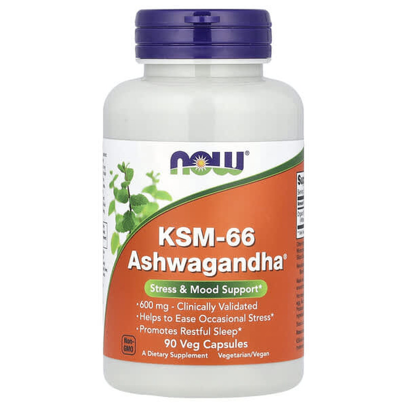Now诺奥KSM-66高浓南非醉茄平衡压力荷尔蒙睡眠质量帮助