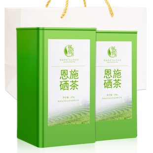 绿茶2025新茶叶恩施富硒绿茶玉露特级明前高山云雾毛尖炒青自己喝