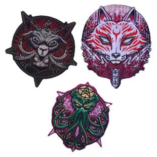 正品德国PATCHLAB克苏鲁觉醒臂章军迷士气章狐妖魔术贴章巴风特章