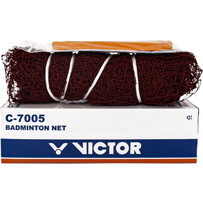 正品羽毛球网victor便携拦网