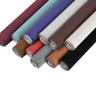 汽车内饰改装翻新自粘贴布麂皮绒布面料顶棚修复补丁贴自粘翻毛皮