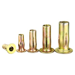 加长厚拉帽花瓣拉母m8铆接螺母灯笼型拉铆螺母m5汽车件开槽膨胀m6