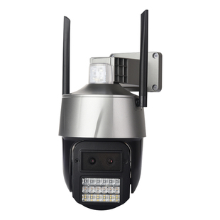 Seetong天视通无线摄像球头双目6倍变焦家用高清室外手机远程监控