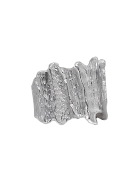 seedingyj新品肌理925可戴戒指