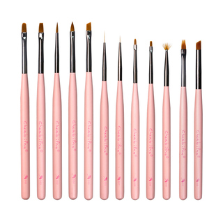 叶子笔日式胶光疗笔 彩绘笔美甲晕染笔拉线笔渐变笔法式笔套装